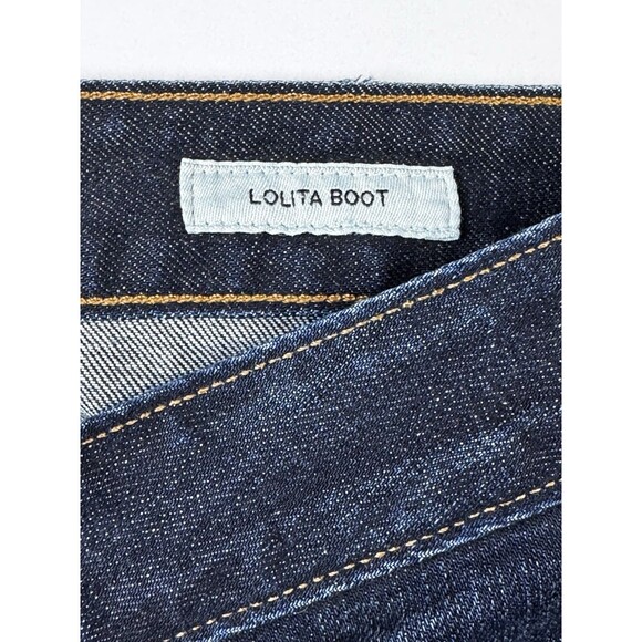 Lucky Brand Lolita Boot Jeans 6 28 Ankle Selvedge White Cone Denim Made in USA - Picture 6 of 16